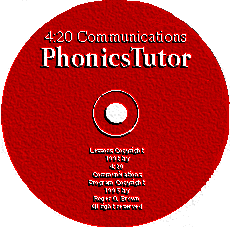 Educational software with lesson plans for phonemic awareness and phonics